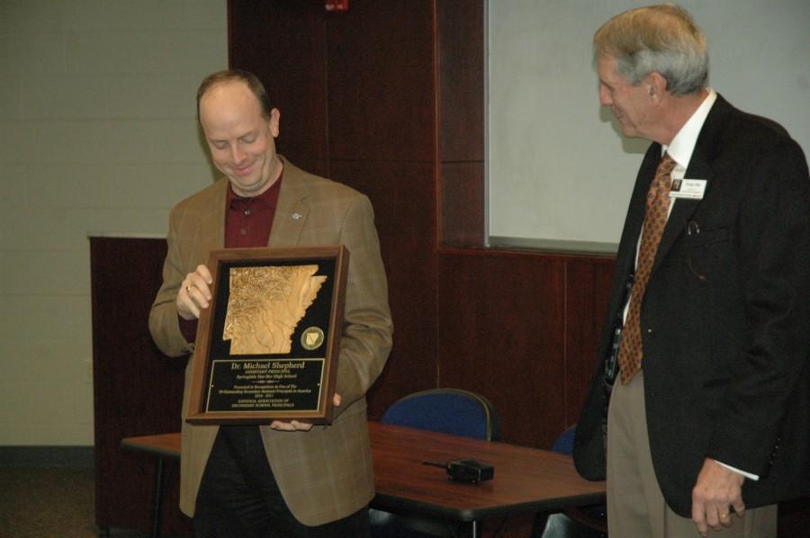 Dr. Shepherd wins National Assistant Principal of the Year