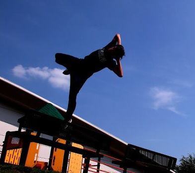 Students flip for Parkour