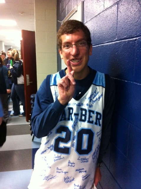 Har-Bers number one fan cheers for Wildcats