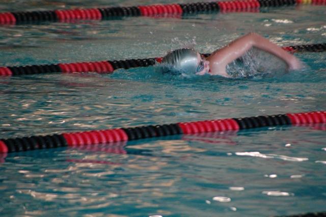 Swimmers dive into 7A West Conference