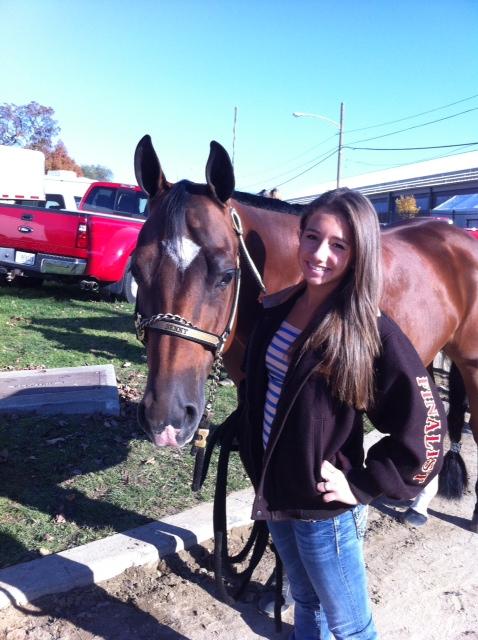 Ezell, Romeo compete in quarter horse youth events