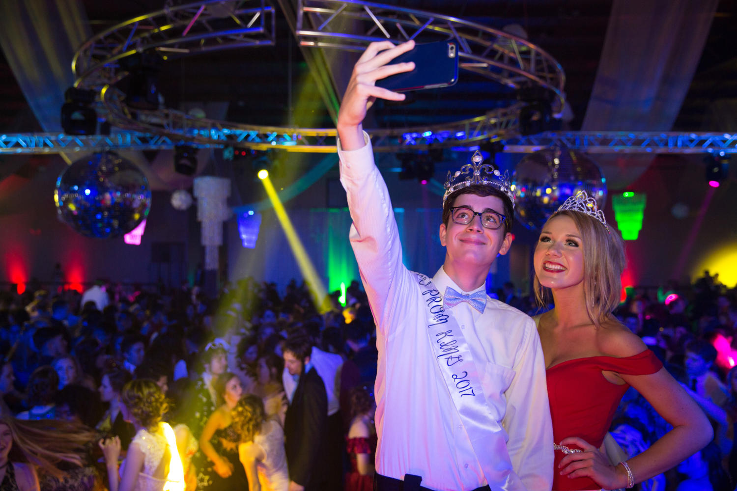 Davies, Jackson crowned first HBHS prom royalty