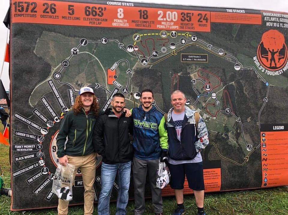 Bowman battles the elements in Toughest Mudder competition