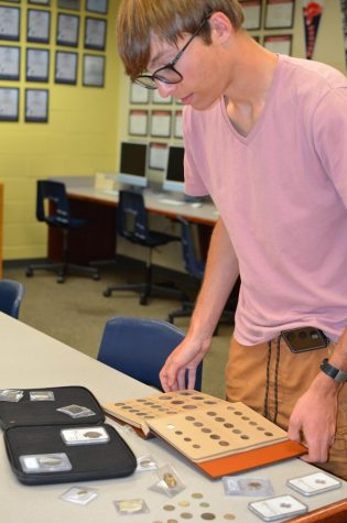 Student learns history through unique hobby