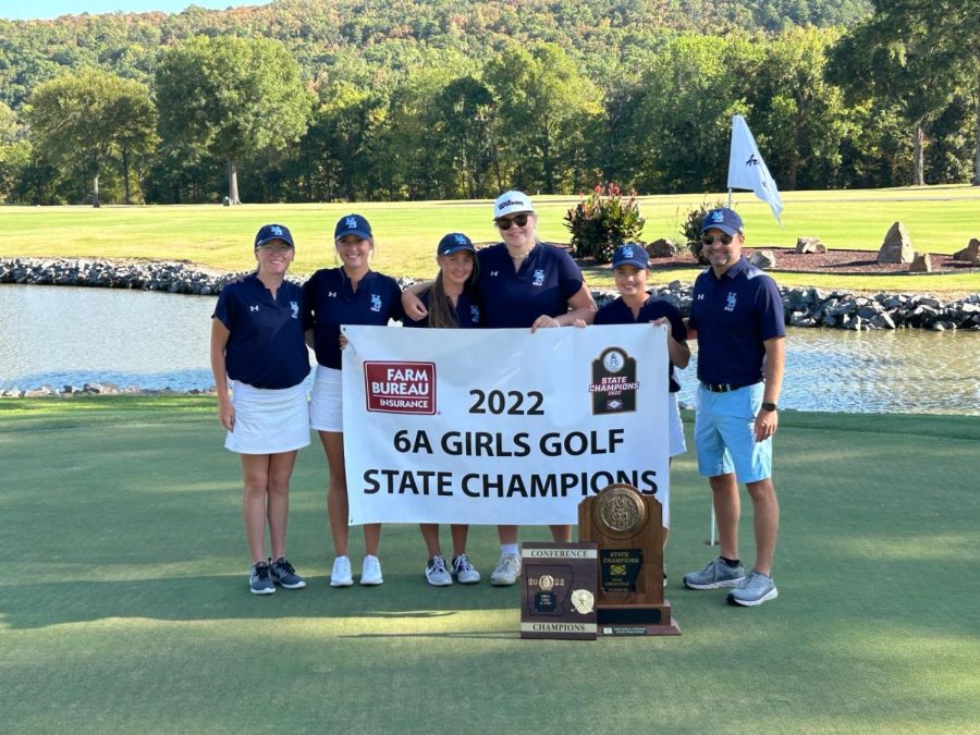 The girls golf team wrapped up the season with the third straight state title in as many years. 